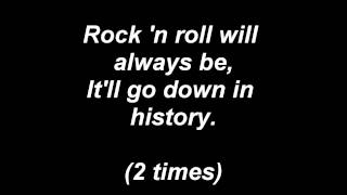 Rock and Roll Is Here to Stay vocals   key Ab