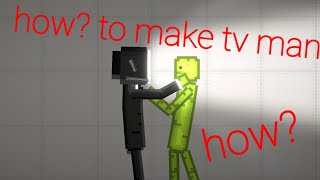 how to make tv man in melon playground screenshot 4