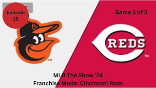 MLB The Show '24: Franchise Mode: Cincinnati Reds Ep. 35