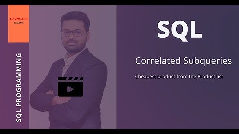 SQL Interview Questions Series: Correlated Sub-queries - Case 2