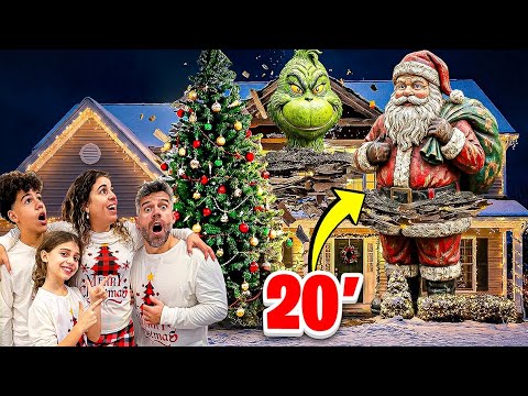 Compré TODAS las DECORACIONES GIGANTES de NAVIDAD que ENCONTRÉ en el INTERNET|4PLUSONE