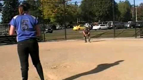 Dana Schumacher pitching