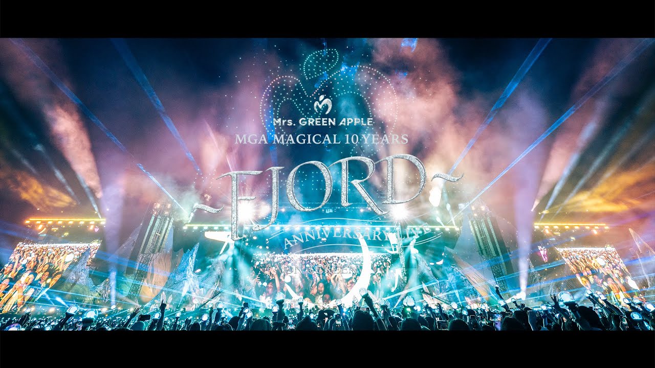 Mrs. GREEN APPLE – Blu-ray/DVD『MGA MAGICAL 10 YEARS ANNIVERSARY