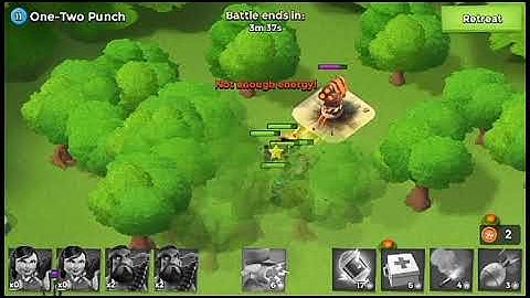 Boom beach One-Two Punch walktrue