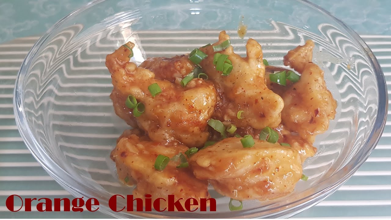 The Best Orange Chicken You Will Ever Eat! Orange Chicken YouTube