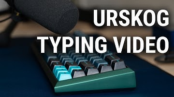 Typing on the Mekanisk Urskog
