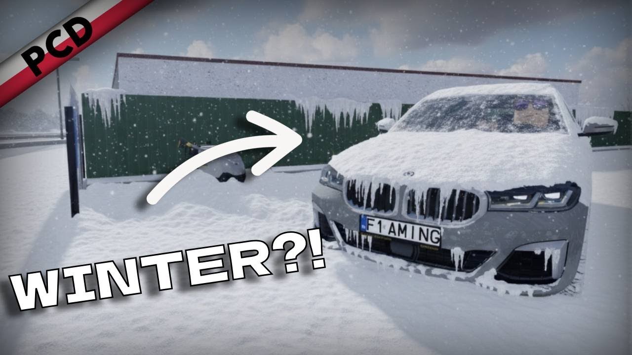 ЗИМА НАКОНЕЦ-ТО НАСТУПИЛА! - Roblox Польская машина за рулём с Цукасой (#14)