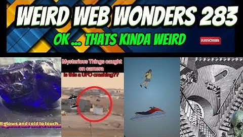 weird web wonders 283