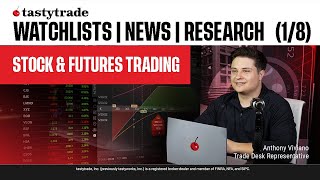 Stock Watchlists, News, Research, and More | tastytrade Live Demo (1/8)