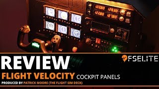 Flight Velocity Cockpit Panels: The FSElite Review Flight Velocity Cockpit Panels: The FSElite Review