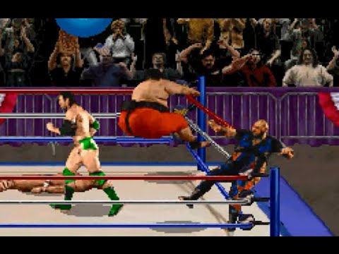 WWF Wrestlemania: The Arcade Game (PS1) Playthrough - NintendoComplete