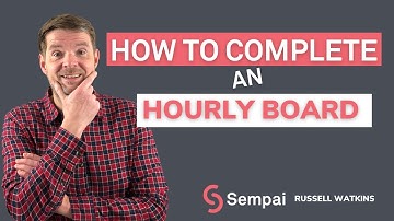 How to complete an hourly production board well
