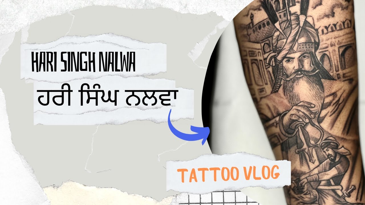Punjabi tattoos  General Hari Singh Nalwa by unknown Artist  Facebook