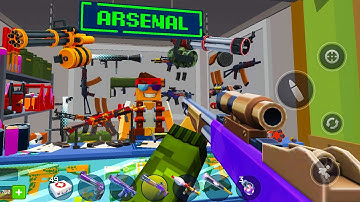 Pixel Combat Zombie Strike - Benelli M4 Vuitton Gameplay Walkthrough Part 82 - Version 3.11.1