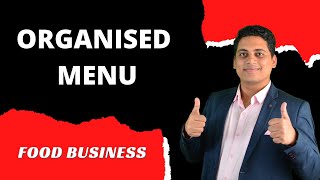 How To Create Menu | Creative Menu | Food Business | Dr. Abhinav Saxena