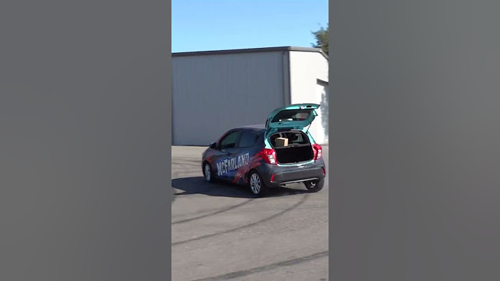 reverse high speed entry with the chevy spark! #cleetusmcfarland #drift #racing