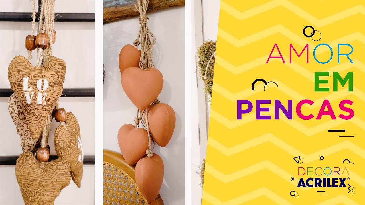 Decora Acrilex - Amor em Pencas