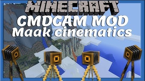 CMDCAM MOD || Tutorial [Nederlands/Dutch]