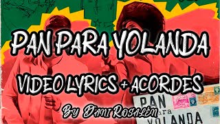 Video-Miniaturansicht von „Melendi & Aymee Nuviola - Pan Para Yolanda | VIDEOLYRICS | ACORDES |  KARAOKE |“