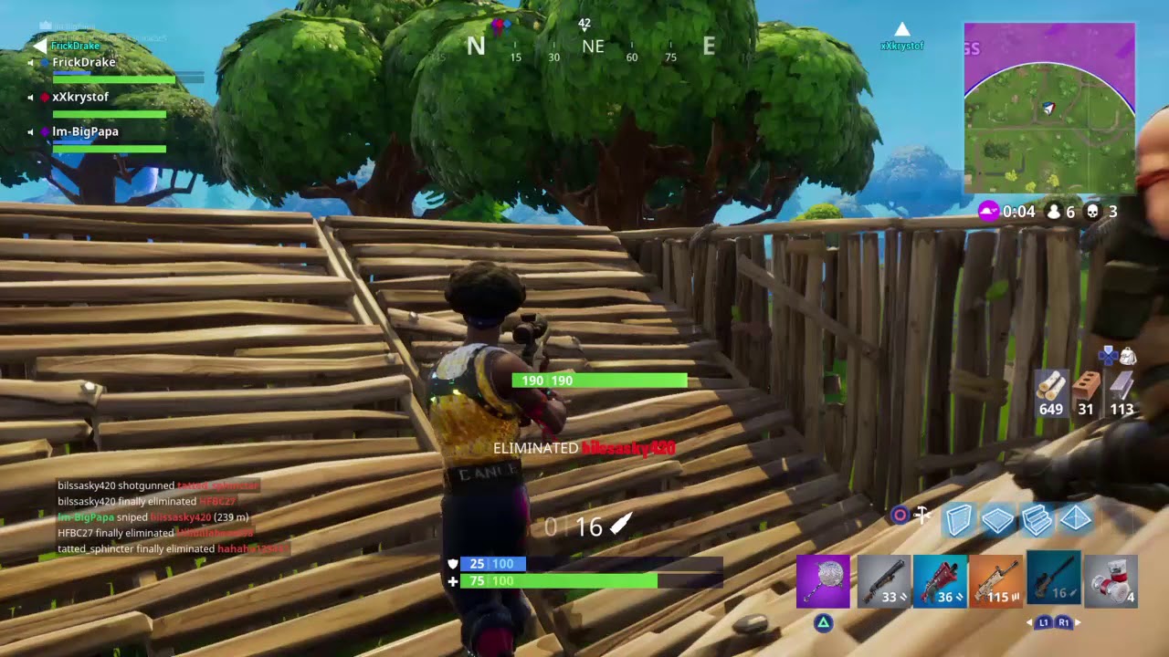 Chris Kyle hops on Fortnite YouTube