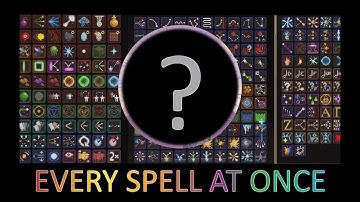 Casting every spell in Noita at once | Noita is art