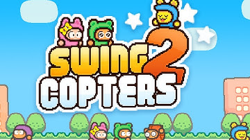 SWING COPTERS 2 - NEW Free Game for Kids (Gameplay, Walkthrough) - iOS: iPhone, iPad / Android