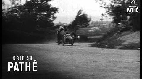 Cornering At Speed (1923)