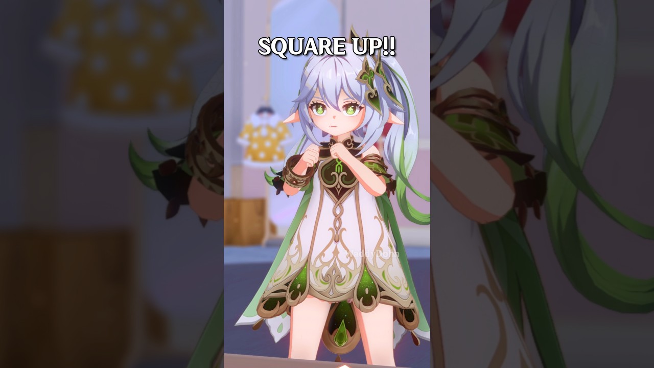 SQUARE UP NAHIDA!! 💢😠😠