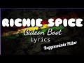 Richie Spice Gideon Boots lyrics