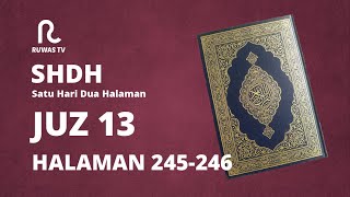 SHDH - Juz 13 Halaman 245-246