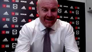 Manchester United 3-1 Burnley | Sean Dyche | Full Post Match Press Conference | Premier League