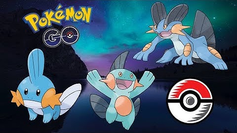Pokemon GO 2020 ALMOST MAXED OUT IV Mudkip Evolution Marshtomp & Swampert