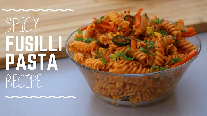 Fusilli Pasta | A delicious fusilli pasta recipe