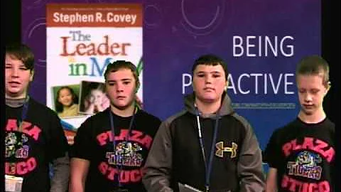 Plaza Middle School Broadcast November 12, 2013