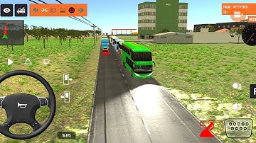 euro coach bus simulator 😭🚌|| new coach bus simulator part- 26 Android gameplay