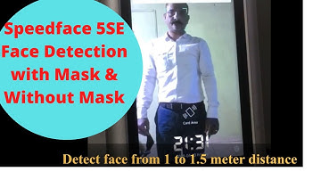 Biomax | Speedface 5SE | Performance of face machine with mask and without mask | #Shorts