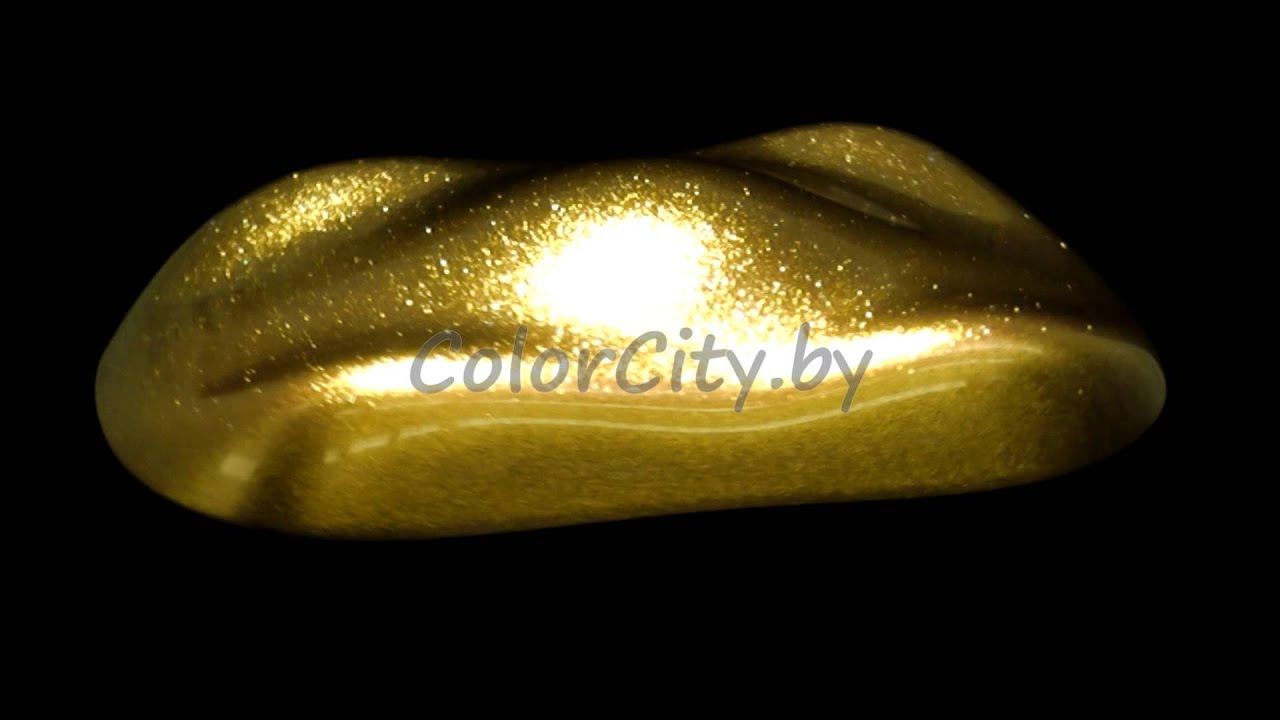 ⁣Кристаллы CR3 Сверкающее Золото - Sparkle Effect Paint Gold