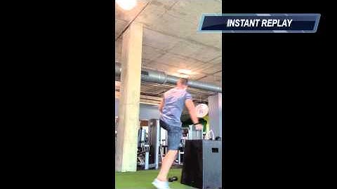 "Dumbbell Drop" Box Jumps