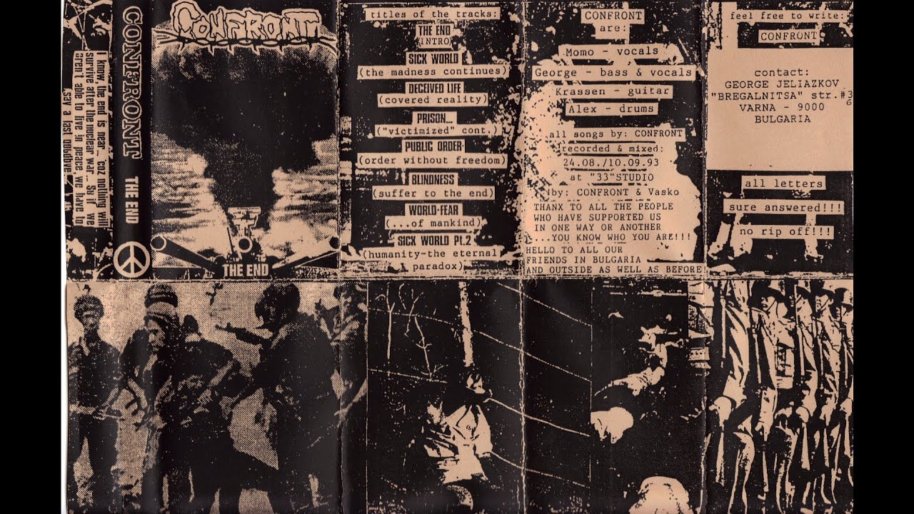 Confront - Kraiat [The End] (1993) [Full Album]