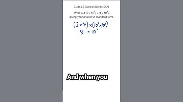 Standard Form SORTED #gcsemaths  #maths  #howtostudymath  #howtostudy  #students  #GCSEs