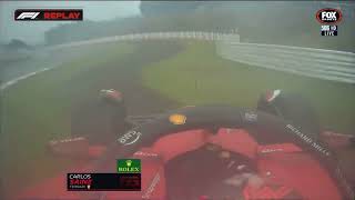 Carlos Sainz Crash | Japanese Grand Prix 2022
