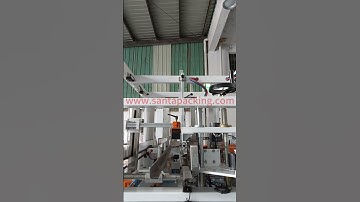 #shorts High speed case erector for e-commerce small box.Automatic packing machine-Santa Pack