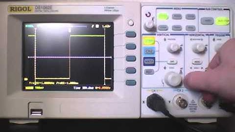 Rigol 1052E Glitch/bug ?