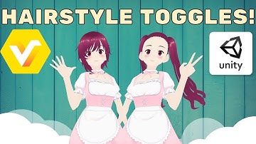 VroidStudio - Unity How to switch hair