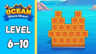 Ocean Block shoot Level 6 7 8 9 10 Walkthrough Solution 