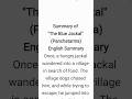 The Blue Jackal Summary