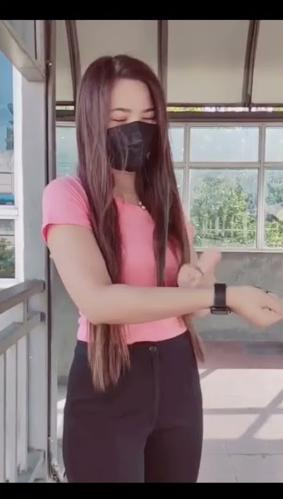 Story wa lucu teteh cantik baju pink lagi goyang apa dagh