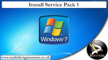 How to install service pack1 in windows 7