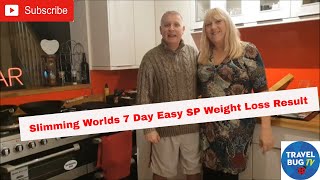 Slimming Worlds 7 Day Easy SP Weight Loss Result
