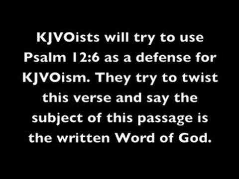 Which KJV? King James Only Part 1